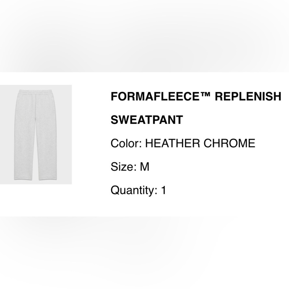 NWOT Aritzia FormaFleece Replenish Sweatpant - Picture 6 of 9